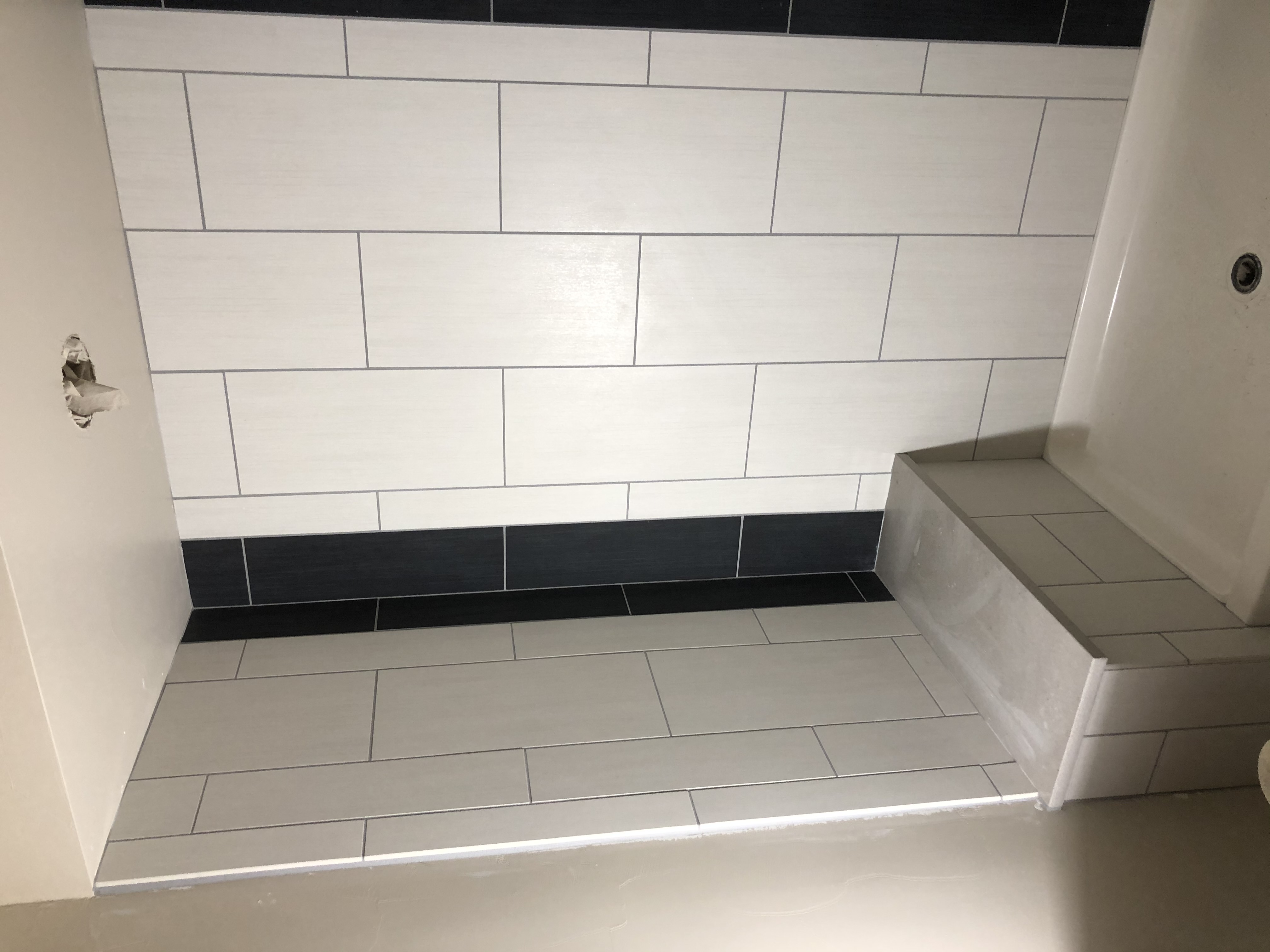 RMC Tile showers project