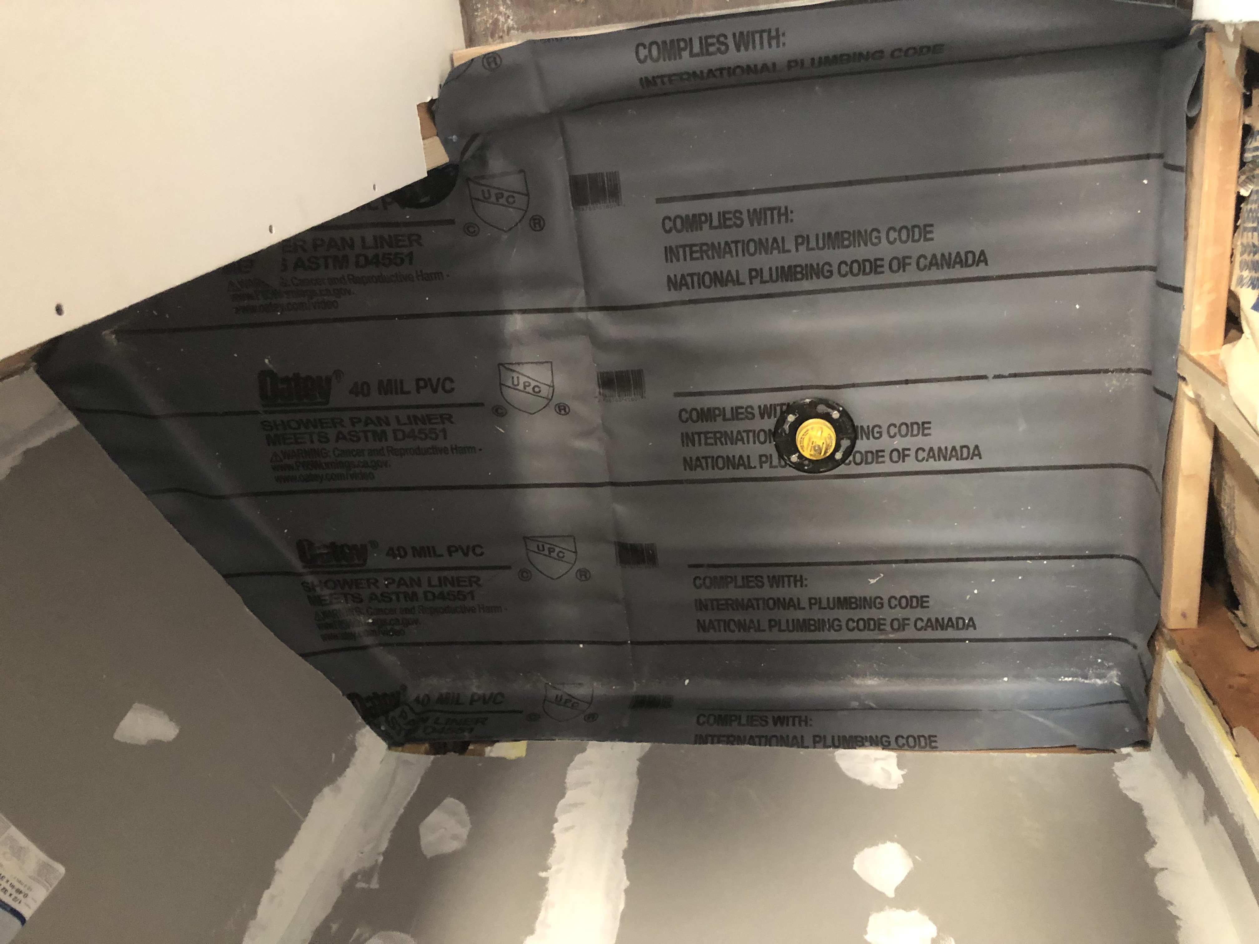 RMC Tile showers project