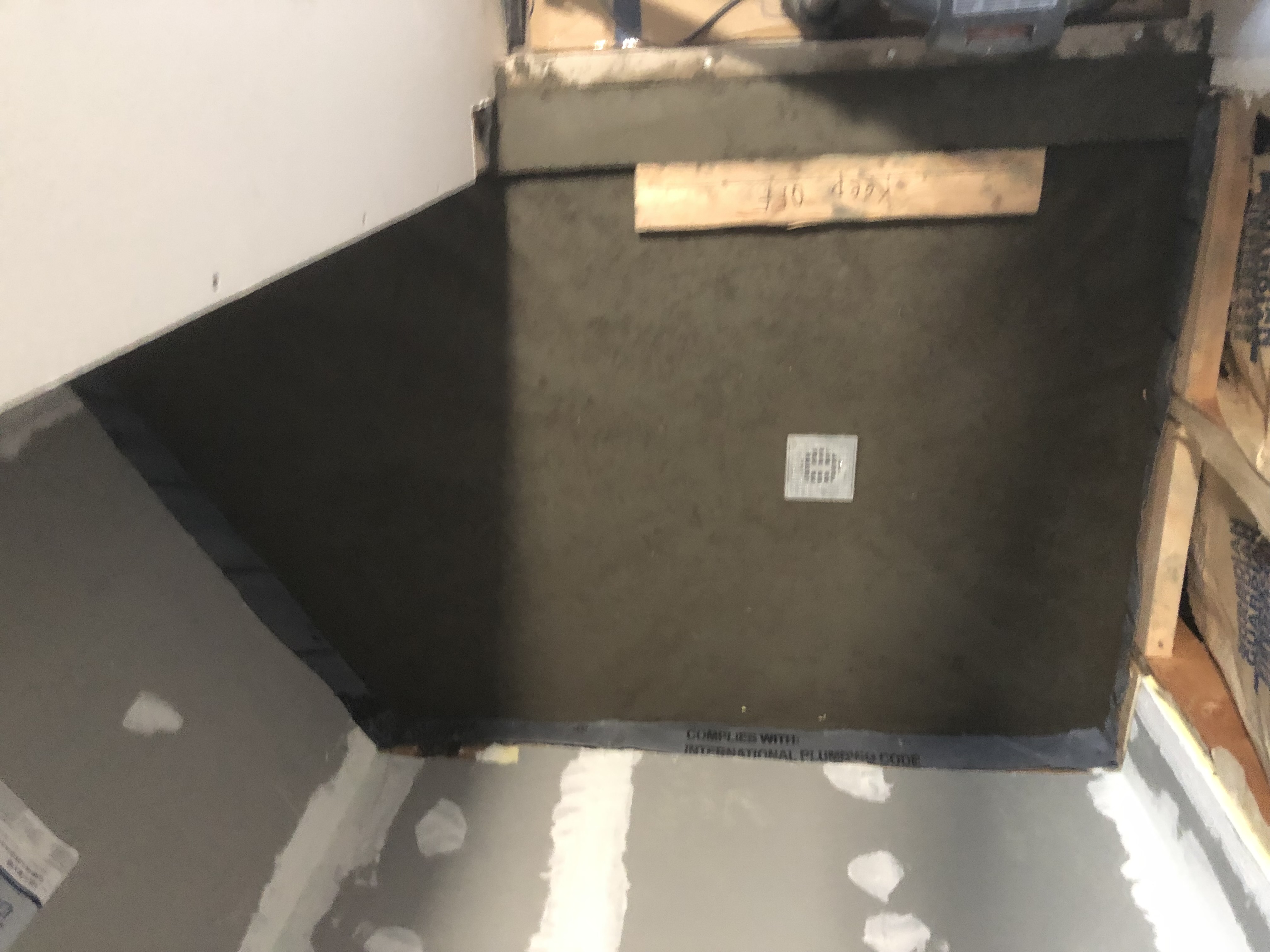 RMC Tile showers project