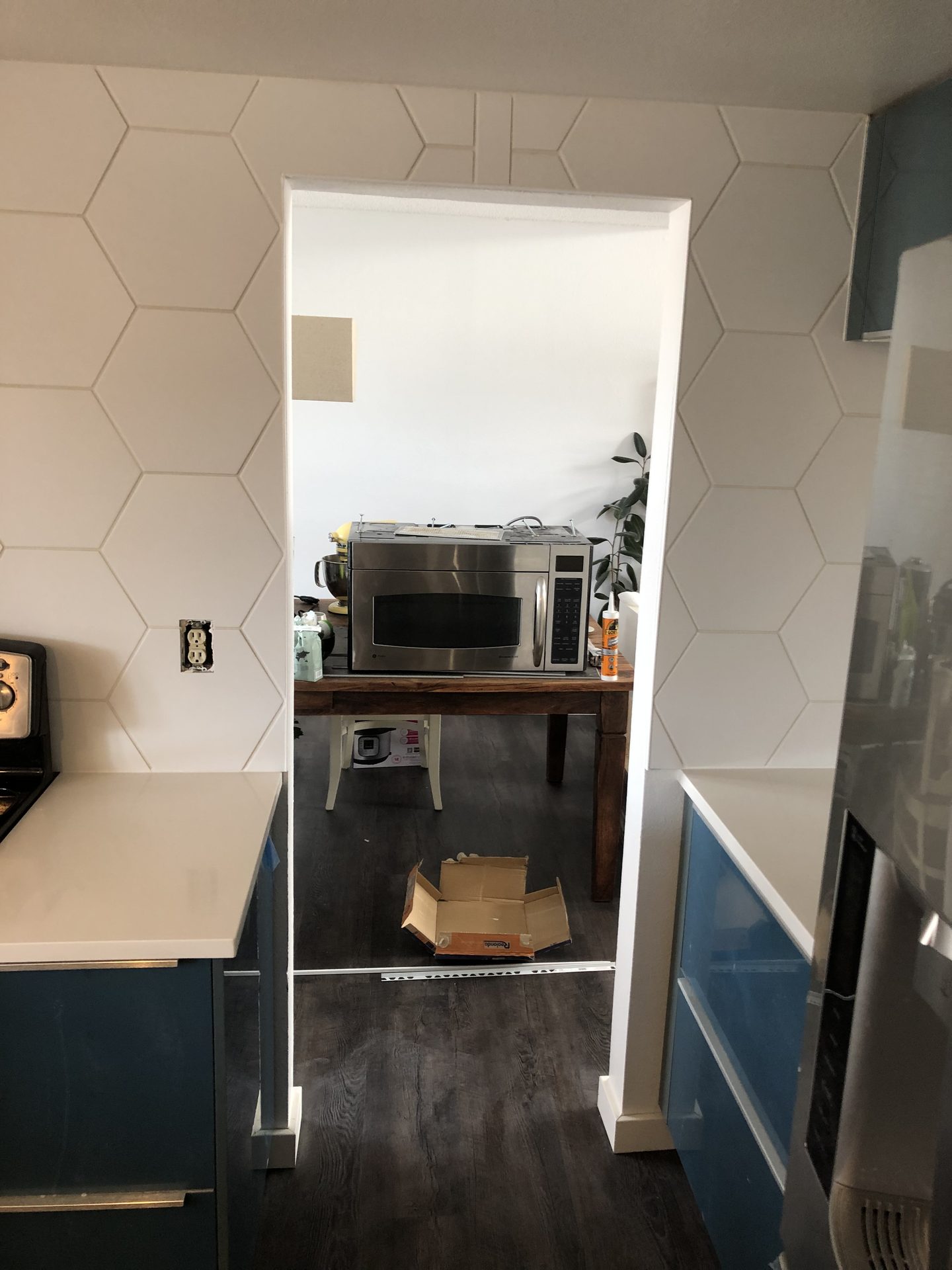 RMC Tile kitchens project