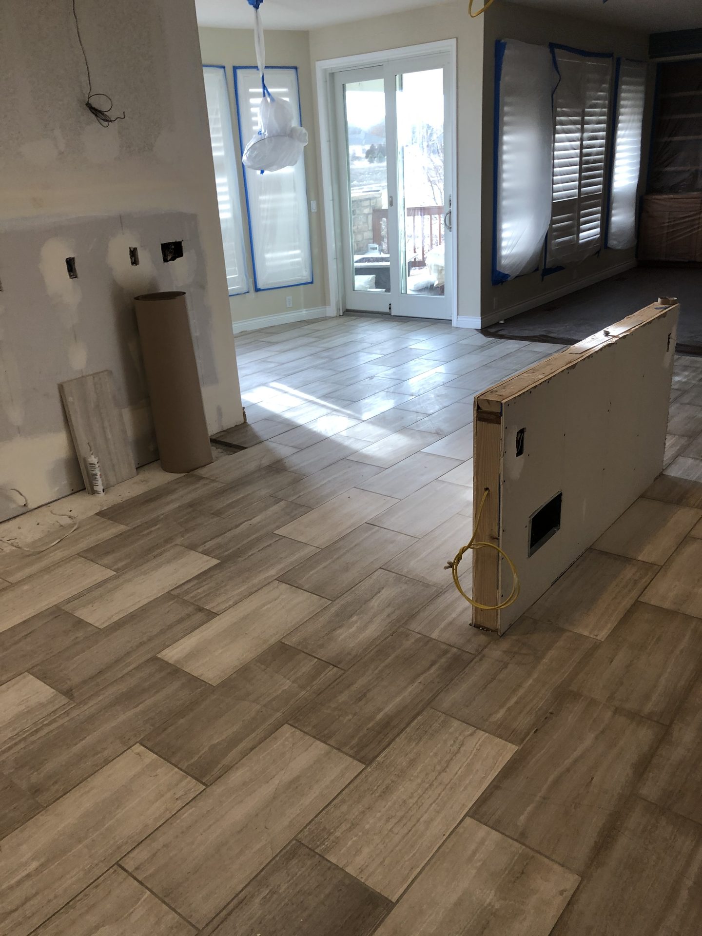 RMC Tile floors project