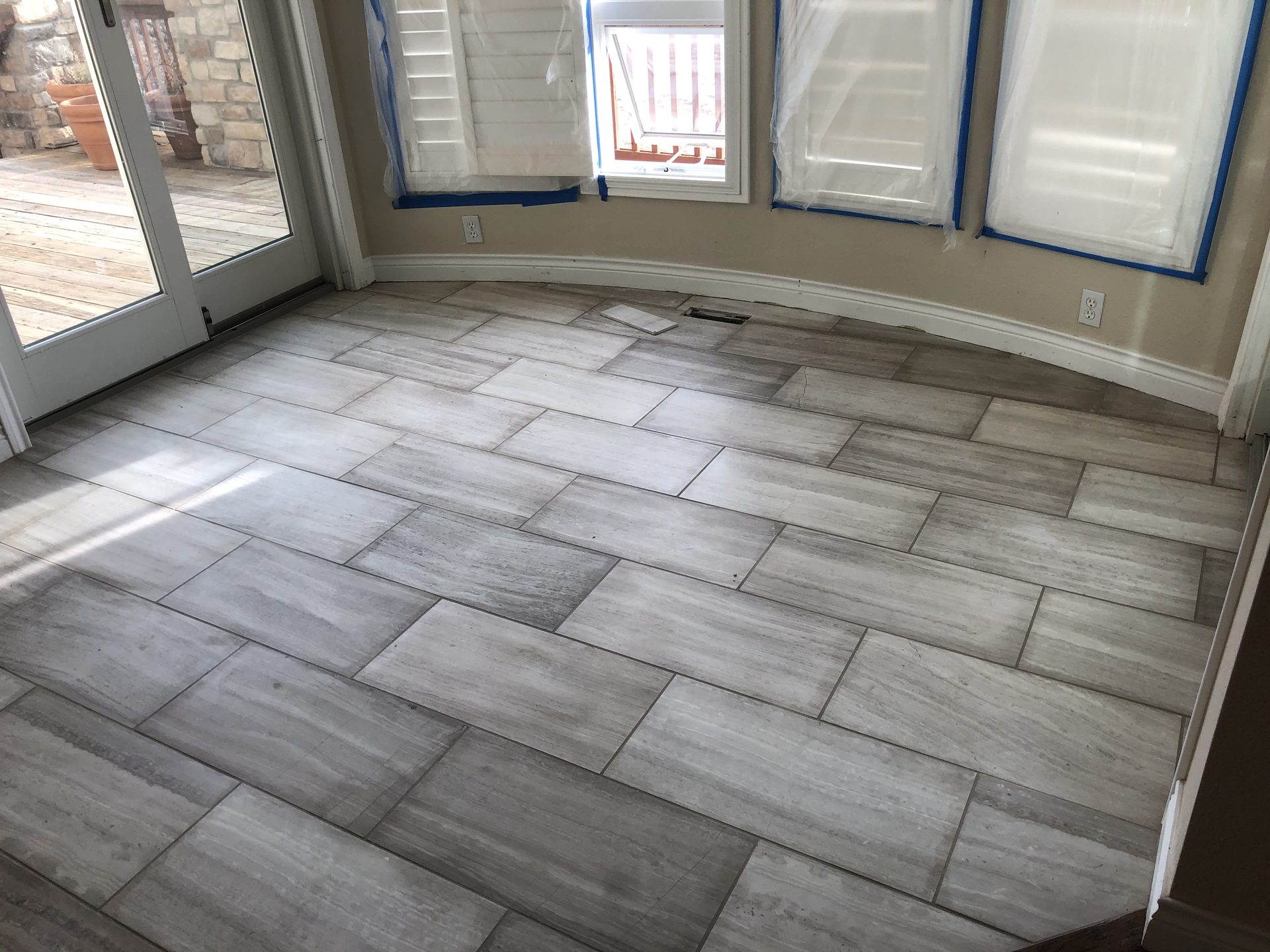 RMC Tile floors project