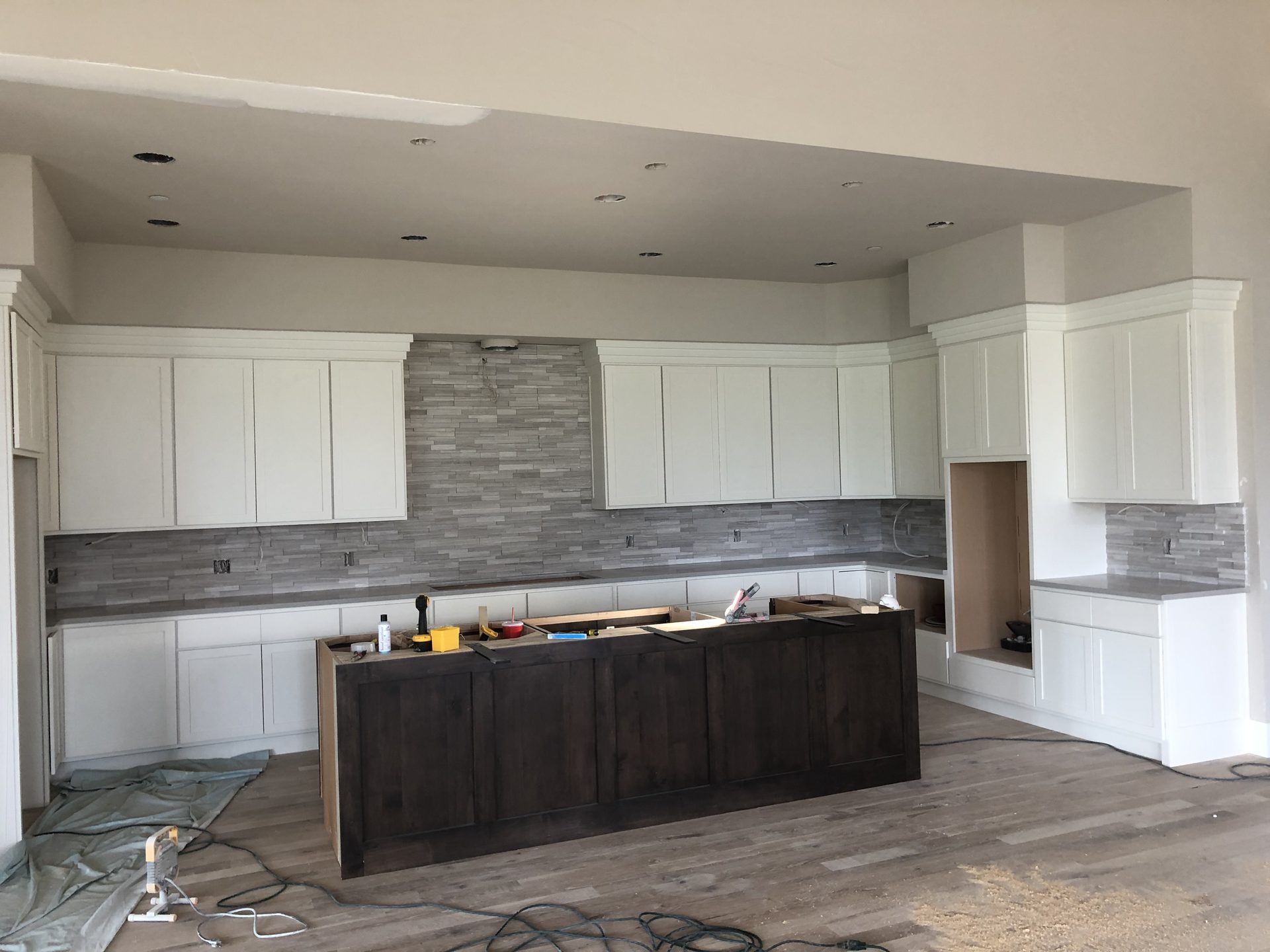 RMC Tile kitchens project